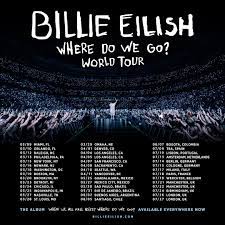 billie eilish concert tour